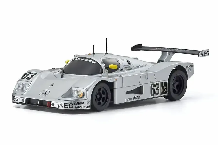 Kyosho Mini-Z Sauber-Mercedes LM1988 C9 No.63 Group C RC Car Electric RWD RTR - Silver image 128105