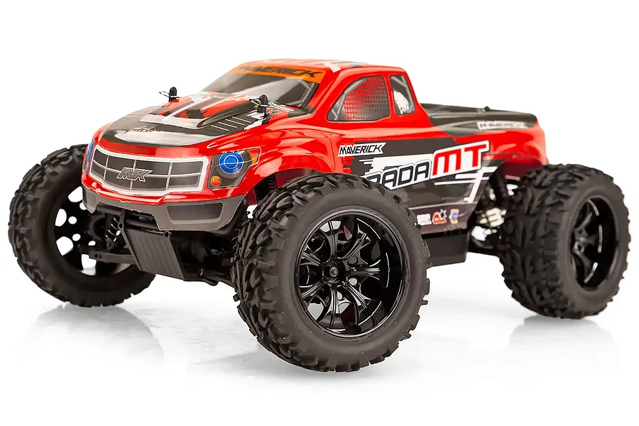 Maverick Strada MT RC Monster Truck Electric Brushless 4WD 1/10 Scale RTR - Red image 128153