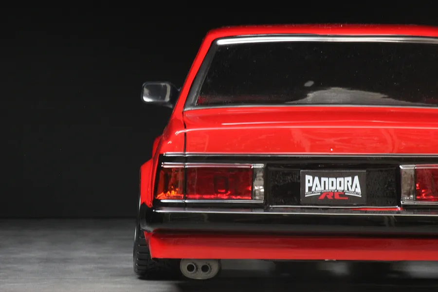 Pandora RC 1/10 Toyota Carina A63 Unpainted Body Shell - Clear image 6
