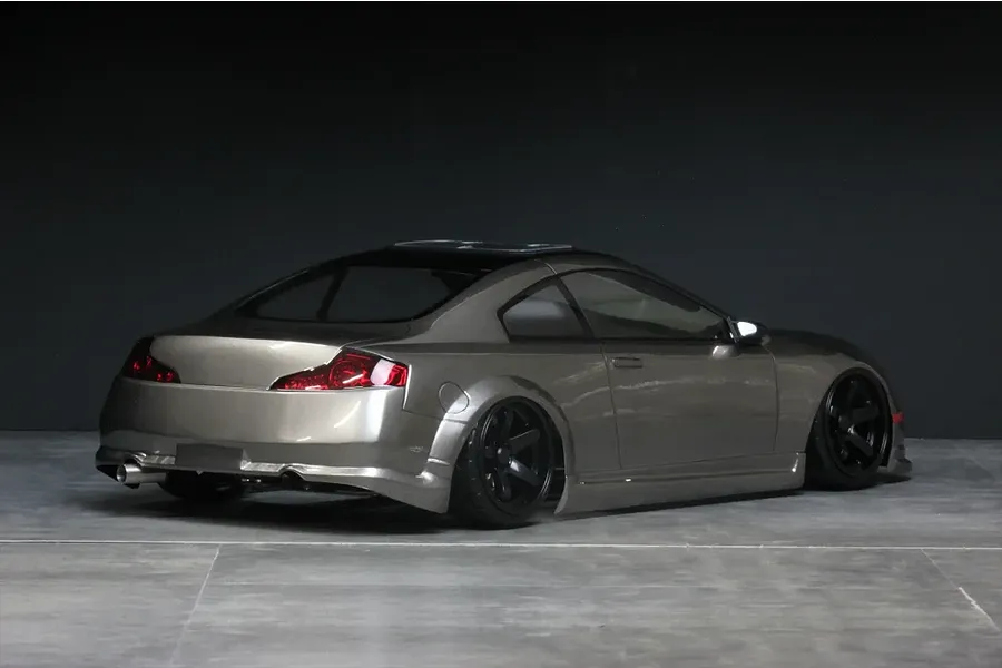 Pandora RC 1/10 V35 Skyline (Infiniti G35 Coupe) Unpainted Body Shell - Clear image 128223