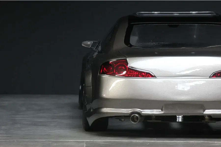 Pandora RC 1/10 V35 Skyline (Infiniti G35 Coupe) Unpainted Body Shell - Clear image 128225