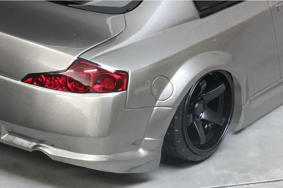 Pandora RC 1/10 V35 Skyline (Infiniti G35 Coupe) Unpainted Body Shell - Clear image 128228