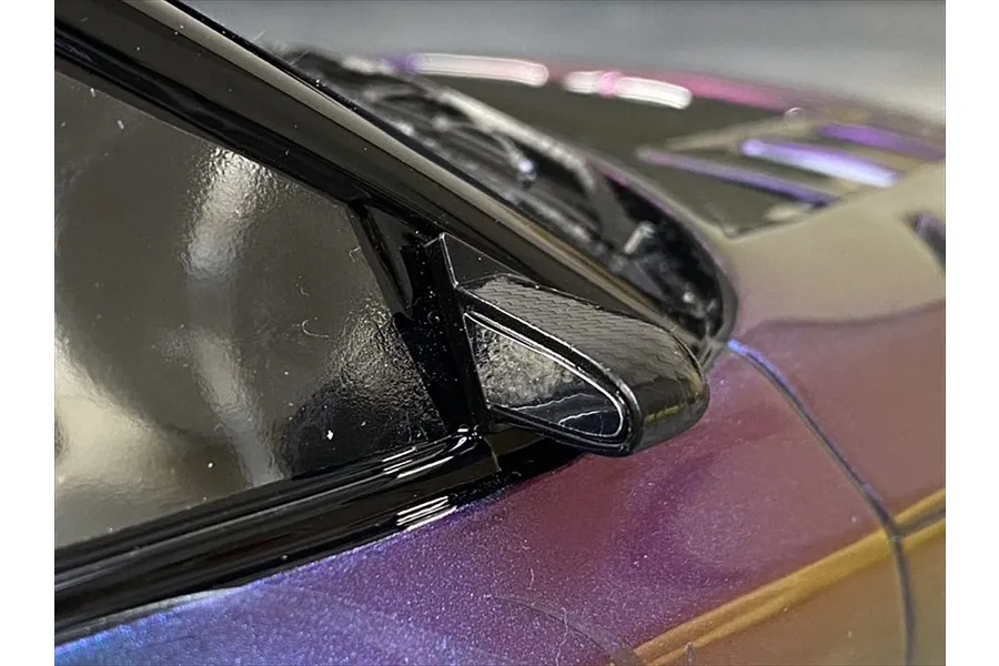 Pandora RC Aero Type 1 Carbon Style Door Mirrors 2Pcs - Black image 128237