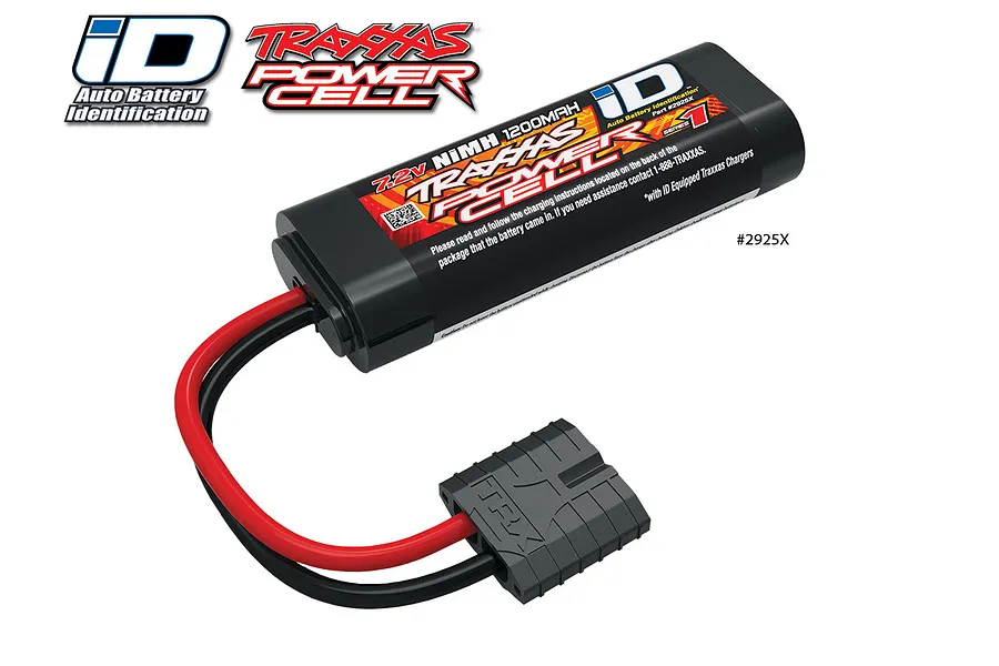 Traxxas 7.2V 1200mAh iD Hard Case NiMH Battery image 12827