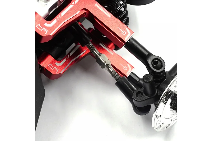 Yeah Racing Aluminium Essential Conversion Kit - Red image 128323
