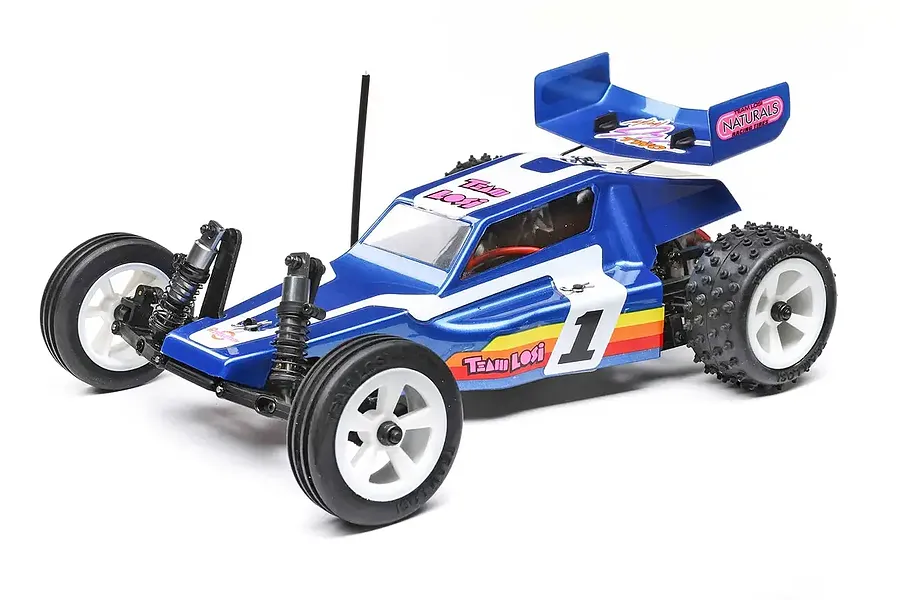 Losi Mini JRX2 RC Buggy Electric 2WD 1/16 Scale RTR - Blue image 128475