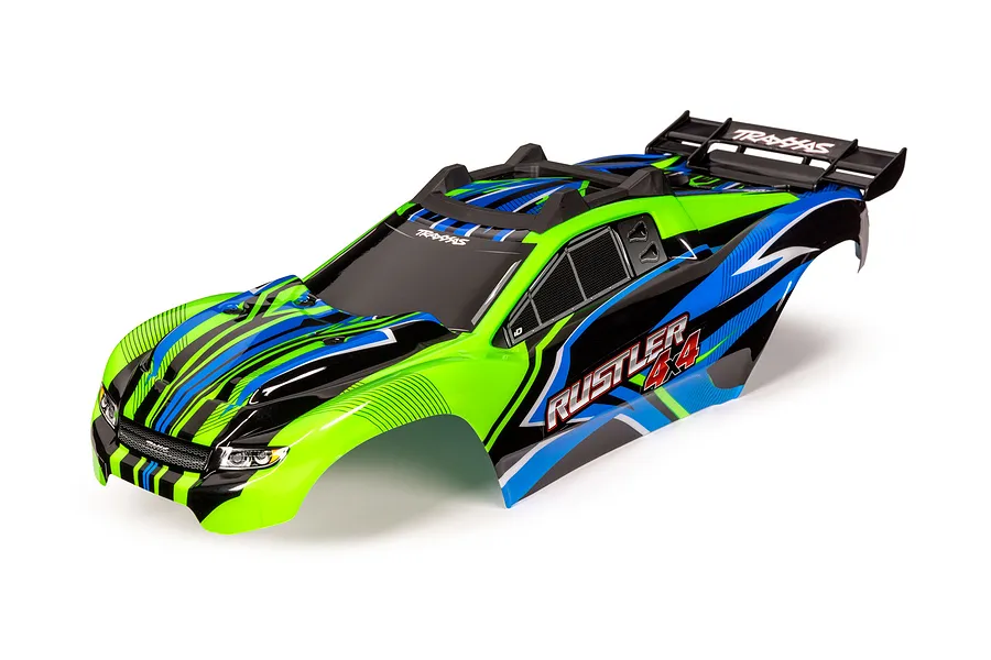 Traxxas 1/10 Painted Body Shell with Accessories - Blue/Green image 128530