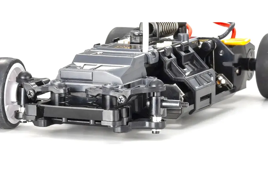 Kyosho Mini-Z MR-04 Chevrolet Corvette C8.R RC Car Electric RWD RTR - Gunmetal/White image 128658
