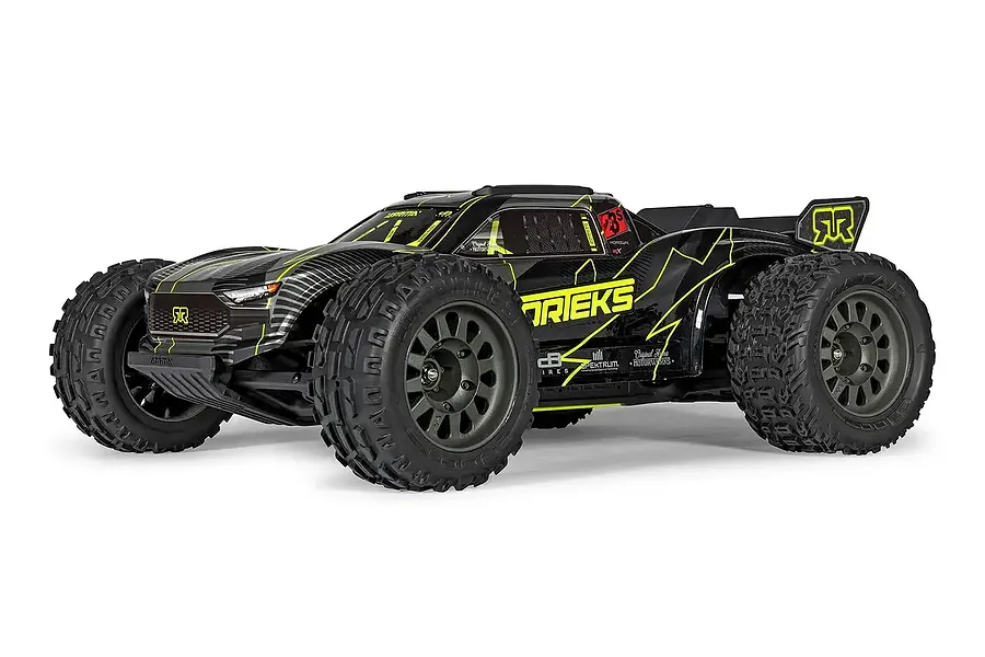 ARRMA VORTEKS 223S DSC RC Truggy Electric Brushless 2WD 1/10 Scale RTR - Yellow image 128669