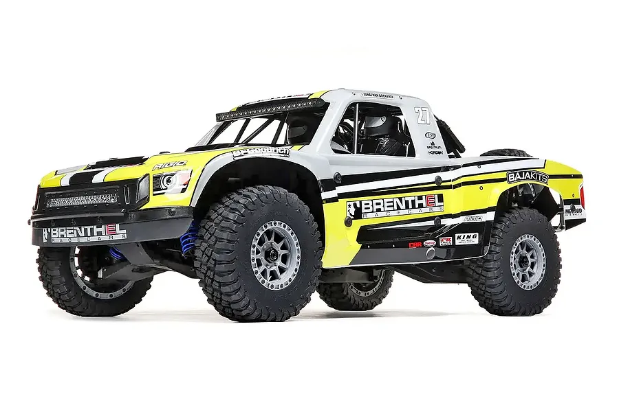 Losi Super Baja Rey 2.0 8S 4X4 RC Short Course Truck Electric Brushless 4WD 1/6 Scale RTR - Brenthel Edition Yellow image 128690