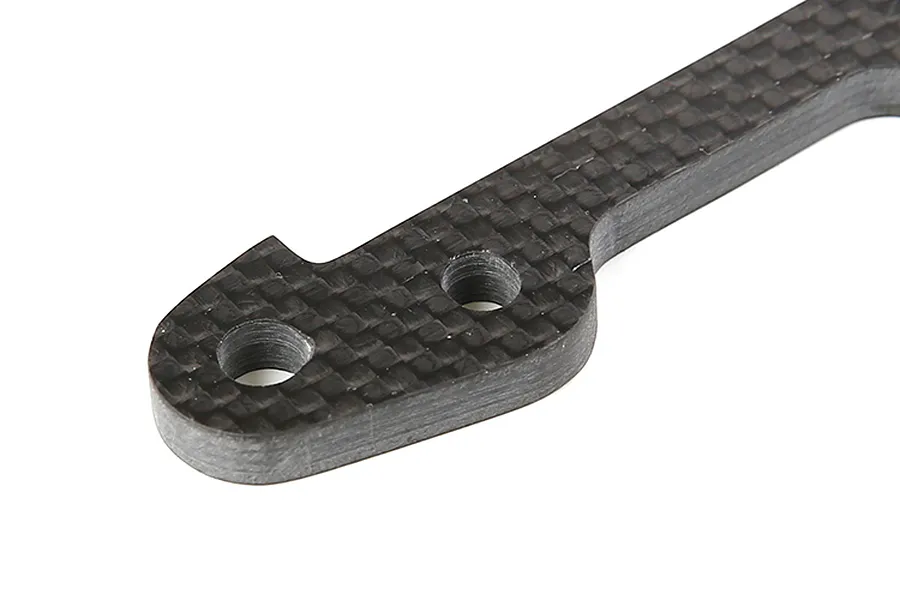 Rovan Carbon Fibre 5mm Front Lower Suspension Arm Pin Brace Ver. 1 image 6