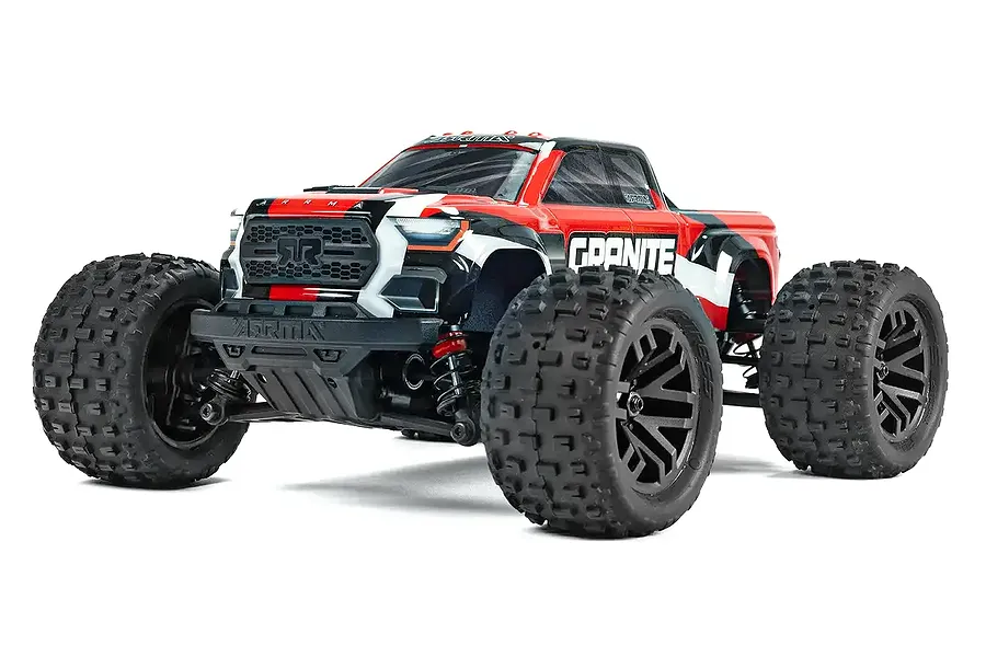 ARRMA Granite Grom 4x4 RC Monster Truck Electric 4WD 1/18 Scale RTR - Red image 128864