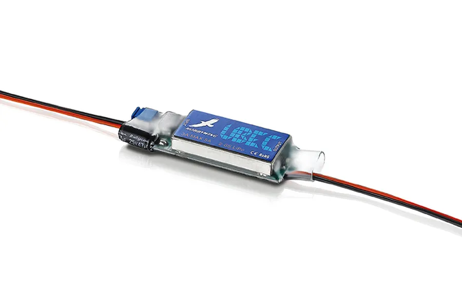 Hobbywing 7.4v-22.2v Input 5v/6v 3A Output UBEC image 12888