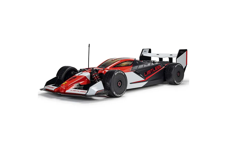 ARRMA Limitless 120 Street Speed 8S AVC 4X4 RC Car Electric Brushless 4WD 1/7 Scale RTR - Red/Black image 128955