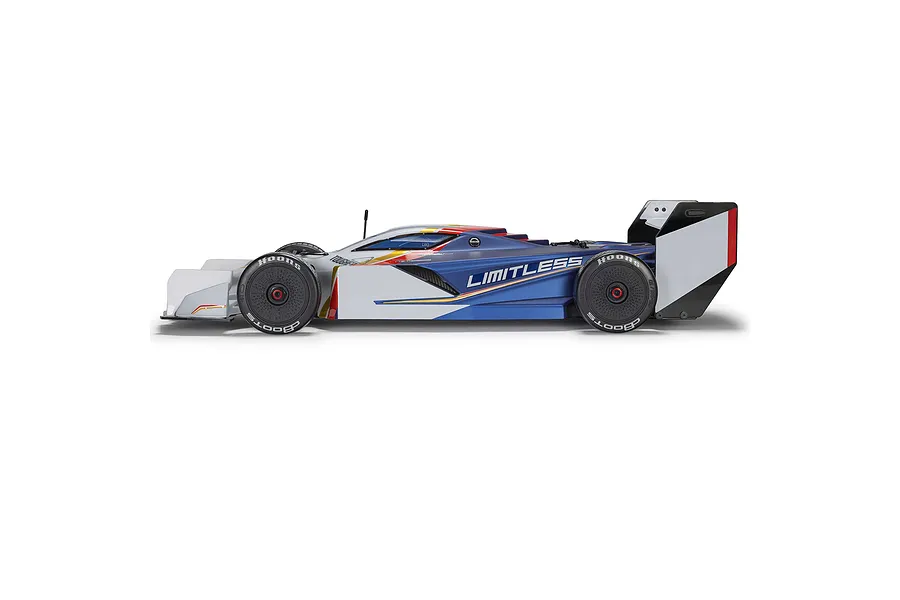 ARRMA Limitless 120 Street Speed 8S AVC 4X4 RC Car Electric Brushless 4WD 1/7 Scale RTR - White/Blue image 128974