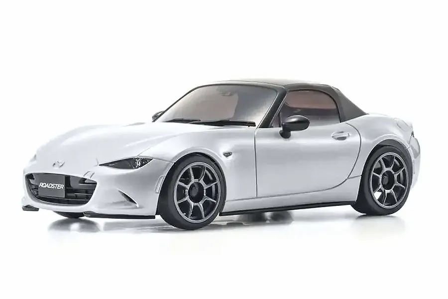 Kyosho Mini-Z Mazda Roadster RC Car Electric RWD RTR - Ceramic Metallic image 129000