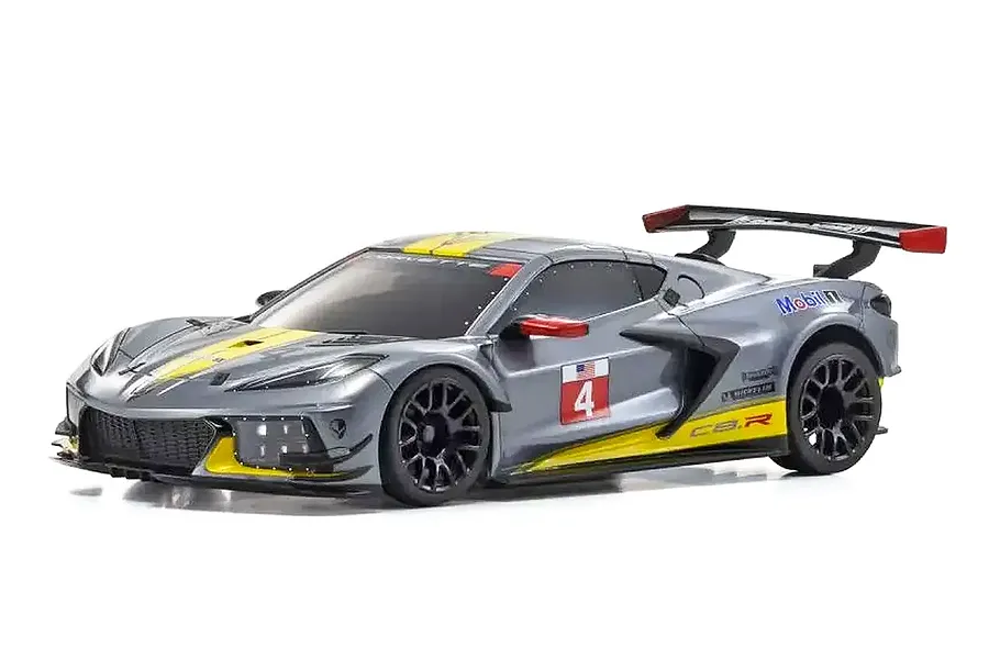 Kyosho Mini-Z Chevrolet Corvette C8.R RC Car Electric RWD RTR - Gunmetal image 129003