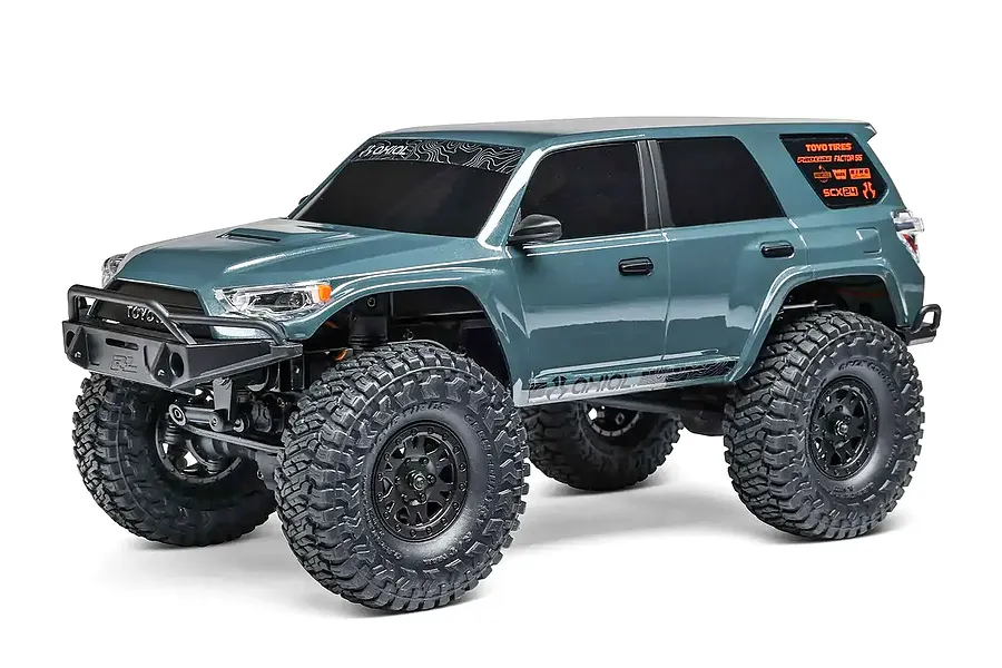 Axial SCX24 Toyota 4Runner RC Rock Crawler Electric 4WD 1/24 Scale RTR - Grey image 129019