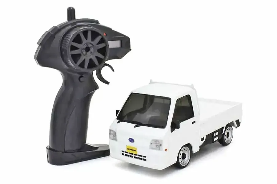 Kyosho First Mini-Z Subaru Sambar RC Car Electric 2WD 1/28 RTR - White image 129049