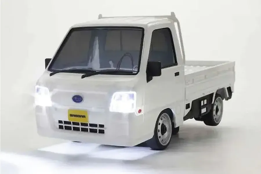 Kyosho First Mini-Z Subaru Sambar RC Car Electric 2WD 1/28 RTR - White image 129051