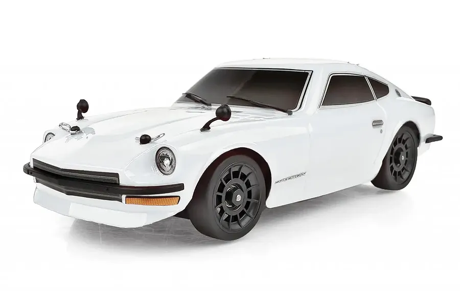 Team Associated SR27 Datsun 240Z RC Car Electric 2WD 1/27 Scale RTR - White image 129106