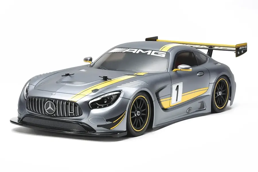 Tamiya TT-02 Mercedes AMG GT3 RC Touring Car Electric 4WD 1/10 Scale Kit image 129111