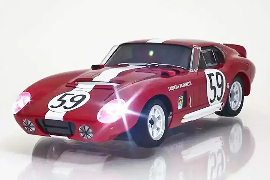 Kyosho First Mini-Z Shelby Cobra Daytona RC Car Electric 2WD 1/28 RTR - Red image 129171