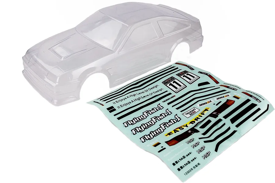 HSP 1/10 Ocelot or Swift On Road Unpainted Body Shell image 12921