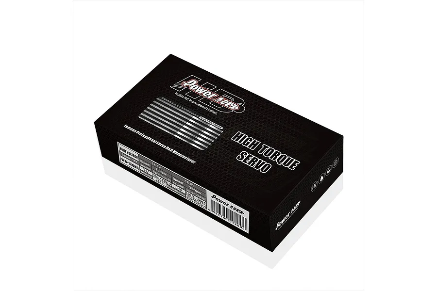 Power HD Aluminium WB-120KG 1/5 120kg 16.8V Brushless Steel Geared Servo - Black image 129209