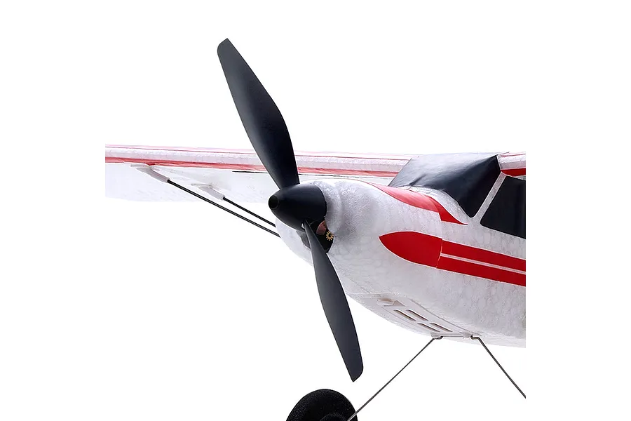 FMS RC Plane PA-18 Super Cub 500mm 3D Aerobatic RTF - White/Red image 129229