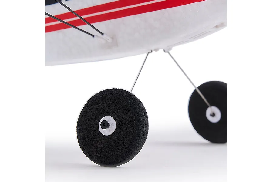 FMS RC Plane PA-18 Super Cub 500mm 3D Aerobatic RTF - White/Red image 129233
