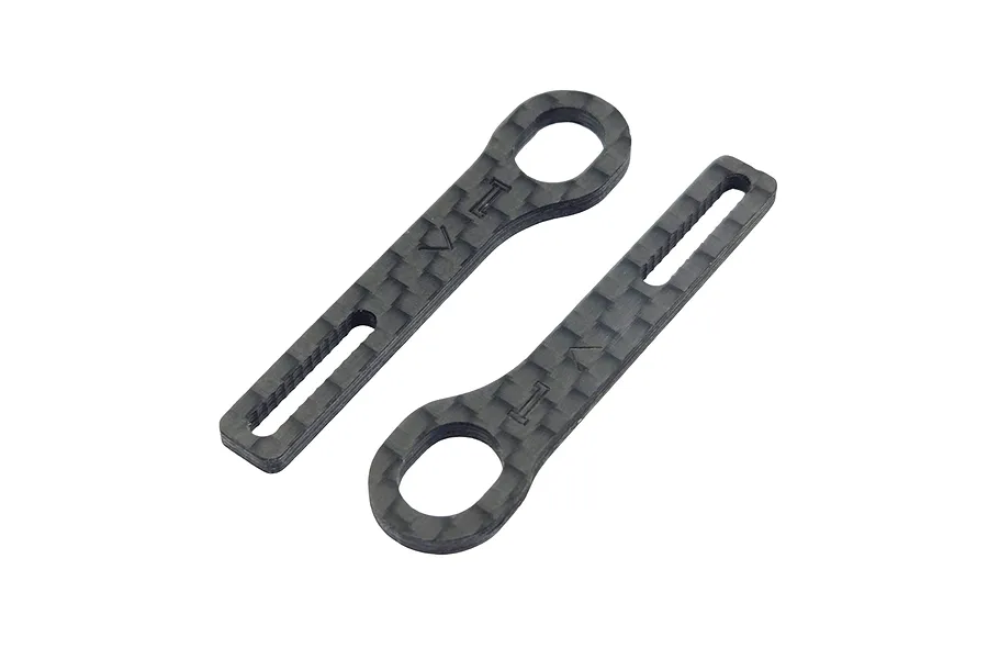 INOV8 Carbon Fibre X-Lite Horizontal Rear Body Mount Extensions 2Pcs image 129253