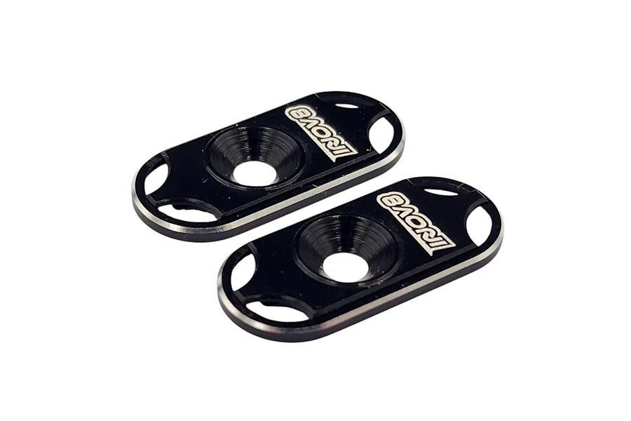 INOV8 Aluminium X-Lite Wing Buttons 2Pcs - Black image 129255