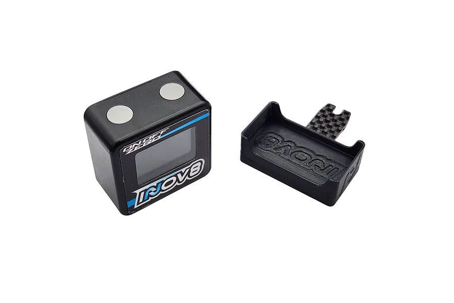 INOV8 Carbon Fibre 3DX Micro Digital Angle Gauge Caster Plate image 129267