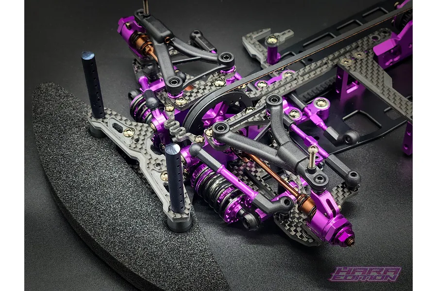 RC Maker SP1 Grand Touring RC Car Electric 4WD 1/10 Scale Carbon Fibre Kit - Hara Limited Edition image 129284