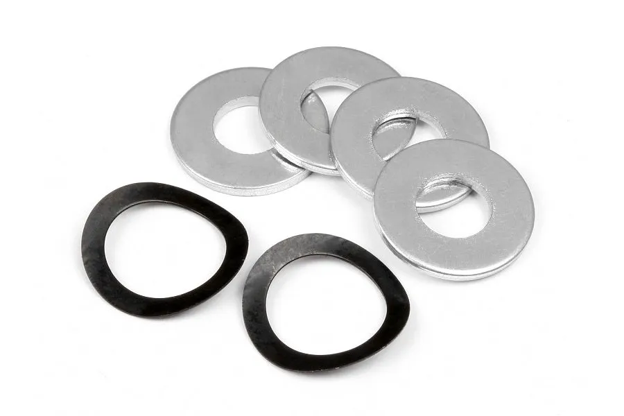 HPI Baja 5B/5SC/5T Clutch 9mm Washer Set image 12933