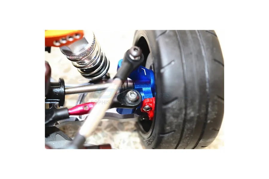 GPM Aluminium Rear Hub Carriers 2Pcs - Red image 129321