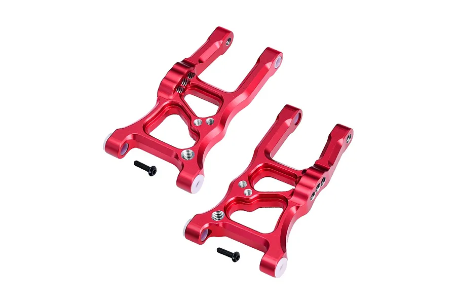 GPM Aluminium Front Suspension Arms 2Pcs - Red image 129325