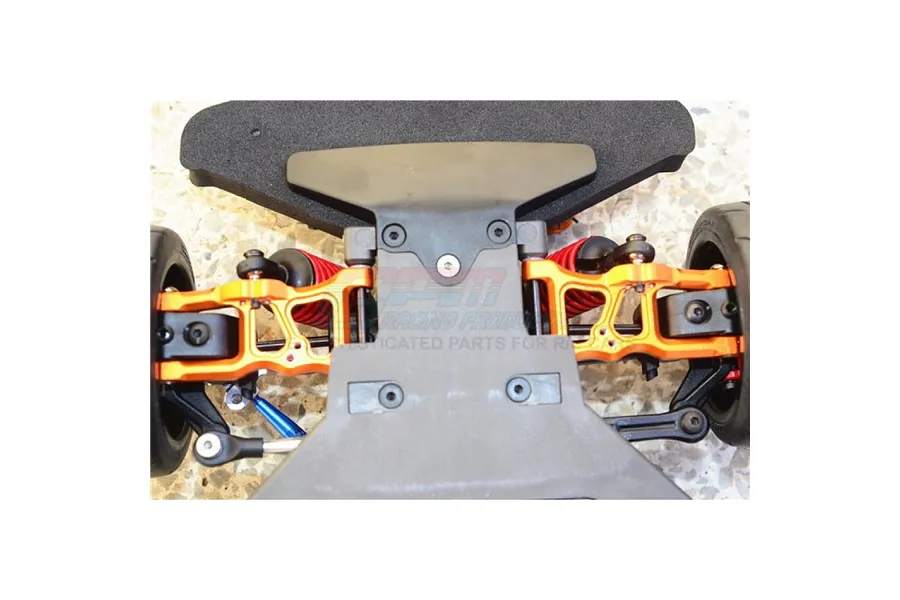 GPM Aluminium Front Suspension Arms 2Pcs - Blue image 129330