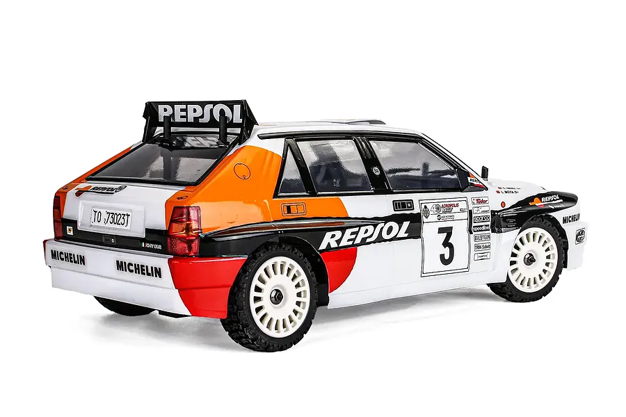Killerbody Venus Lancia Delta HF Integrale  RC Rally Car Electric RWD 1/10 Scale RTR - Jolly Rogers Repsol image 129432