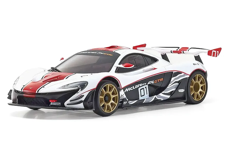 Kyosho Mini-Z McLaren P1 GTR RC Car Electric RWD RTR - White/Red image 129435