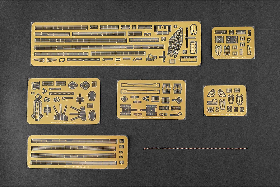 Trumpeter 1/350 HMS Scylla Dido-Class Light Cruiser Scaled Plastic Model Kit image 129628