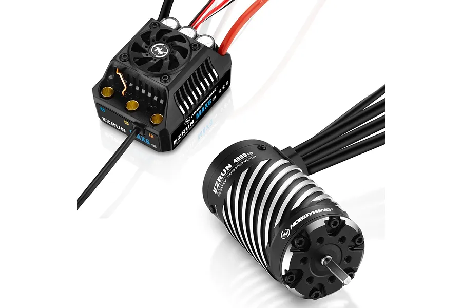 Hobbywing EzRun Max6 G2 200A ESC and 4990SD 1650kV G2 Brushless Sensored Motor Combo image 129691