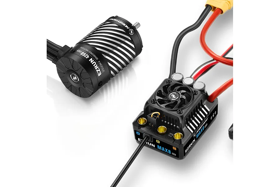Hobbywing EzRun Max8 G2S 160A ESC and 4268SD 2500kV G2R Brushless Sensored Motor Combo image 129695