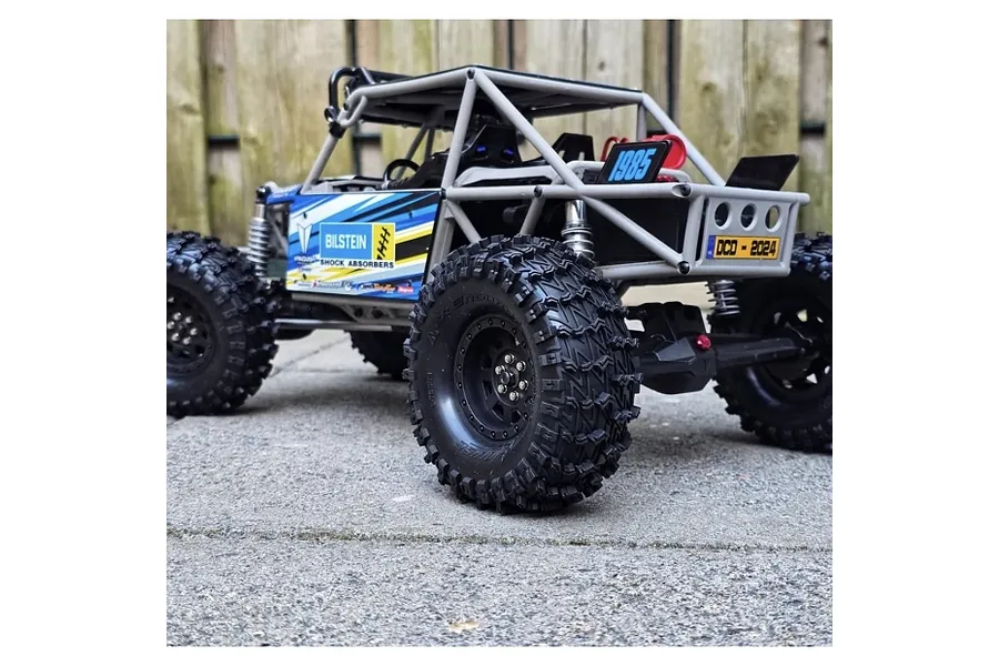 Louise 1.9&amp;quot; CR-Enduro Tyres (Super Soft Compound) on Black Rims - Glued Wheels 2Pcs image 129729