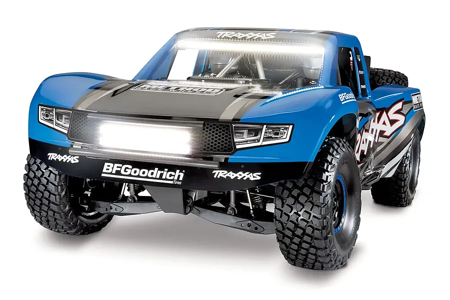 Traxxas Unlimited Desert Racer Pro Scale RC Short Course Truck Electric Brushless 4WD 1/7 Scale RTR with LED Light Kit image 129824