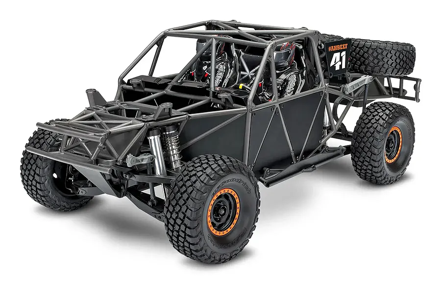 Traxxas Unlimited Desert Racer Pro Scale RC Short Course Truck Electric Brushless 4WD 1/7 Scale RTR with LED Light Kit image 129830