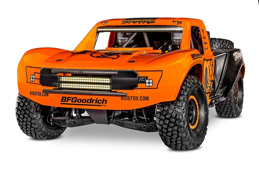 Traxxas Unlimited Desert Racer Pro Scale RC Short Course Truck Electric Brushless 4WD 1/7 Scale RTR with LED Light Kit image 129836