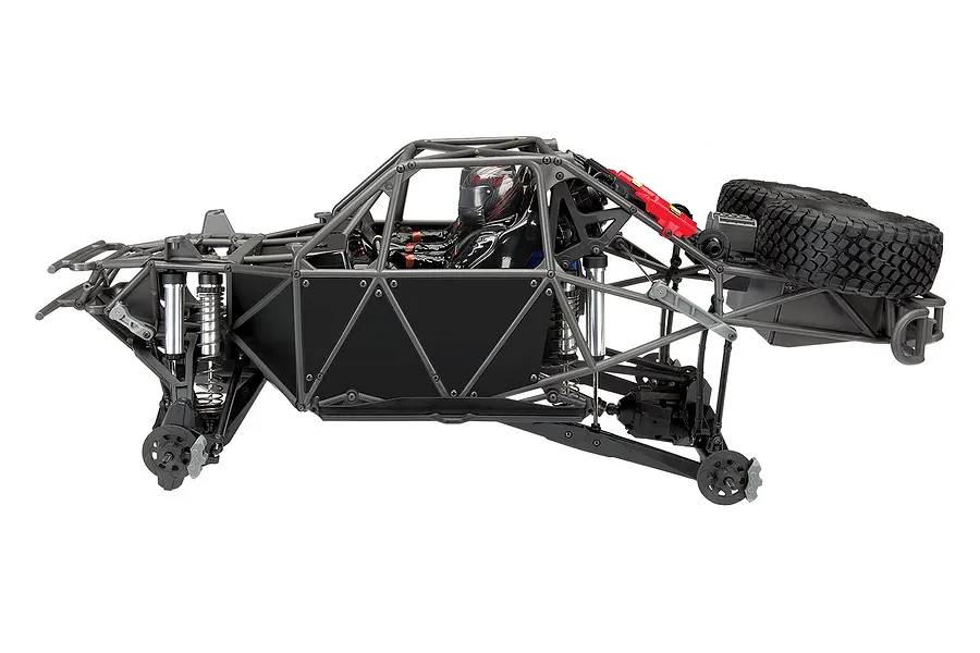 Traxxas Unlimited Desert Racer Pro Scale RC Short Course Truck Electric Brushless 4WD 1/7 Scale RTR with LED Light Kit image 129838