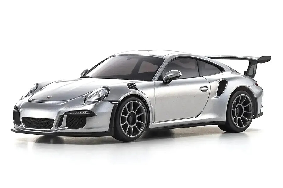 Kyosho Mini-Z MR-04 Porsche 911 GT3 RS GT RC Car Electric RWD RTR - Metallic Silver image 129852